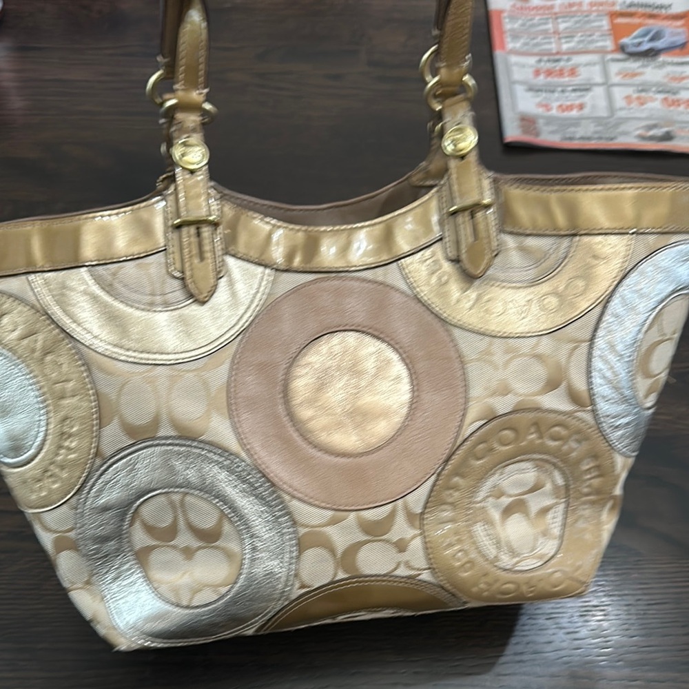 Coach Patchwork Carly Shoulder Bag - image 4